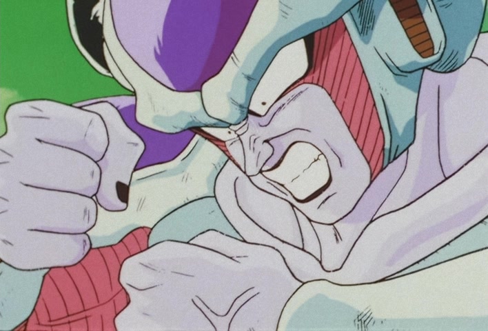 Dragon Ball Z Ep 82: Sally Forth, Goku!! A Furious Freeza's 2nd Transformation @ 03:17