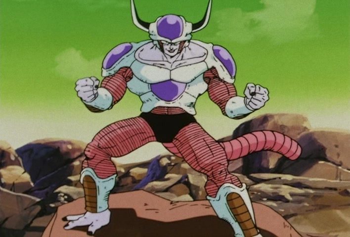 Dragon Ball Z Ep 82: Sally Forth, Goku!! A Furious Freeza's 2nd Transformation @ 13:37