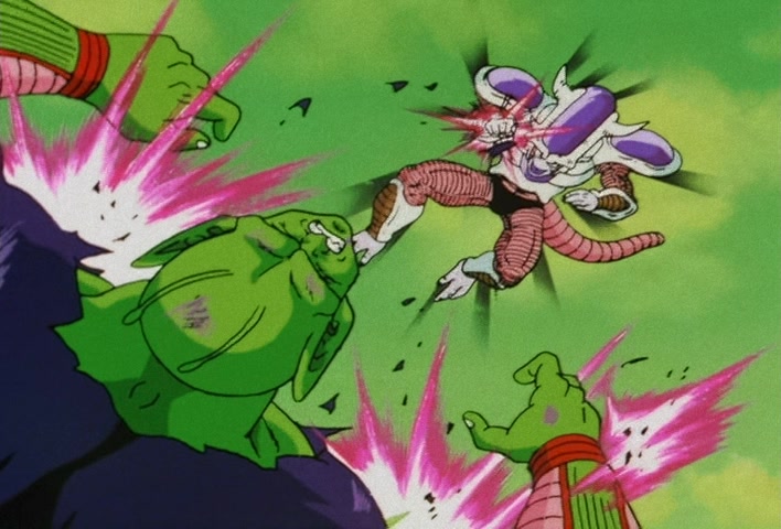 Dragon Ball Z Ep 83: Fear Me!! Freeza Does Battle With a 3rd Transformation @ 02:38