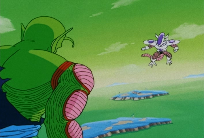 Dragon Ball Z Ep 83: Fear Me!! Freeza Does Battle With a 3rd Transformation @ 03:17