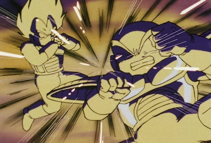 Dragon Ball Z Ep 83: Fear Me!! Freeza Does Battle With a 3rd Transformation @ 04:45