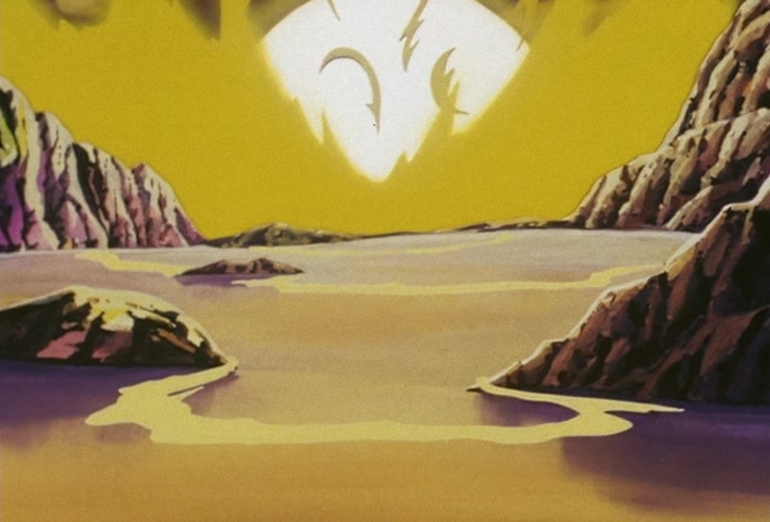 Dragon Ball Z Ep 83: Fear Me!! Freeza Does Battle With a 3rd Transformation @ 05:09