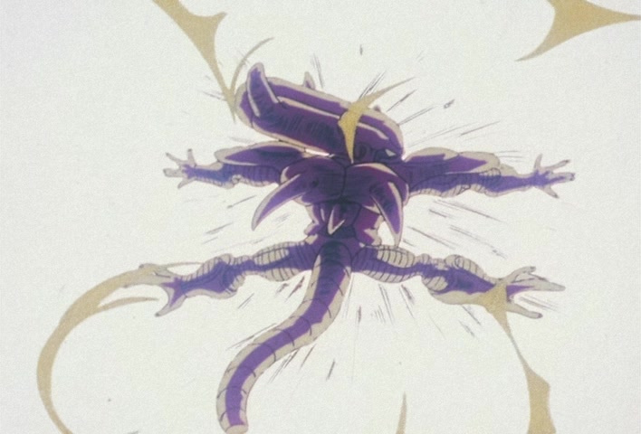 Dragon Ball Z Ep 83: Fear Me!! Freeza Does Battle With a 3rd Transformation @ 05:32