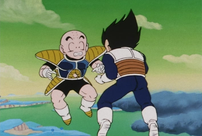 Dragon Ball Z Ep 83: Fear Me!! Freeza Does Battle With a 3rd Transformation @ 13:37