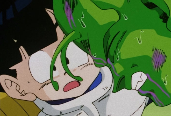 Dragon Ball Z Ep 83: Fear Me!! Freeza Does Battle With a 3rd Transformation @ 15:04