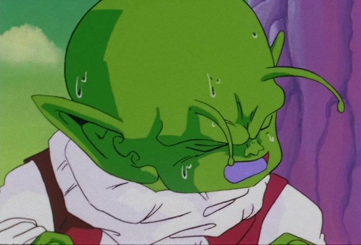 Dragon Ball Z Ep 83: Fear Me!! Freeza Does Battle With a 3rd Transformation @ 15:52