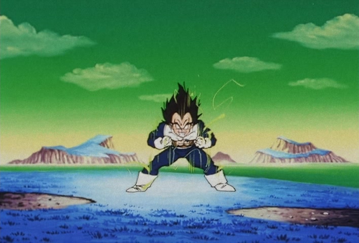 Dragon Ball Z Ep 84: The Death of Dende… Come Forth! Intense, Full-Force Power @ 17:43