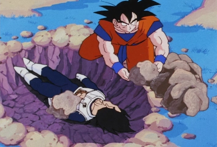 Dragon Ball Z Ep 87: The Curtain Opens on the Super Decisive Battle!! I Am Going to Defeat You @ 03:17
