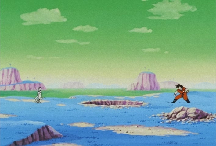Dragon Ball Z Ep 87: The Curtain Opens on the Super Decisive Battle!! I Am Going to Defeat You @ 06:36
