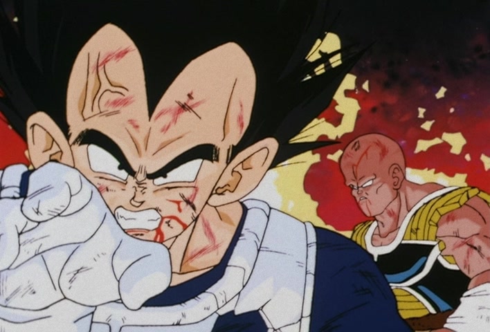 Dragon Ball Z Ep 87: The Curtain Opens on the Super Decisive Battle!! I Am Going to Defeat You @ 11:30