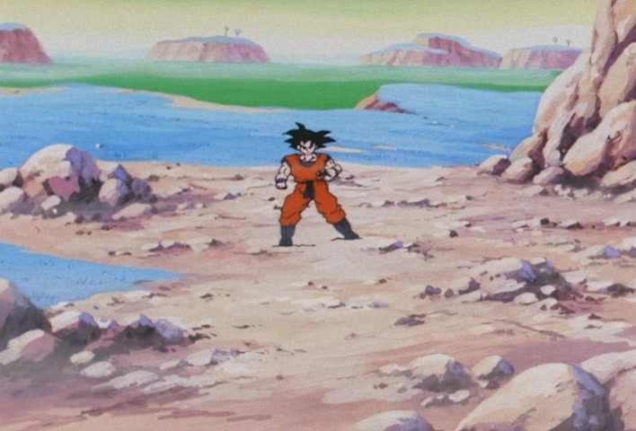 Dragon Ball Z Ep 87: The Curtain Opens on the Super Decisive Battle!! I Am Going to Defeat You @ 12:26