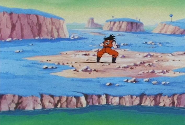 Dragon Ball Z Ep 87: The Curtain Opens on the Super Decisive Battle!! I Am Going to Defeat You @ 13:53