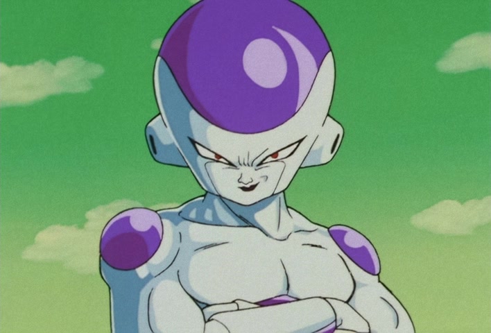 Dragon Ball Z Ep 88: The Two Great Superpowers Collide! A Physical Battle Where Both Get Serious!!! @ 03:25
