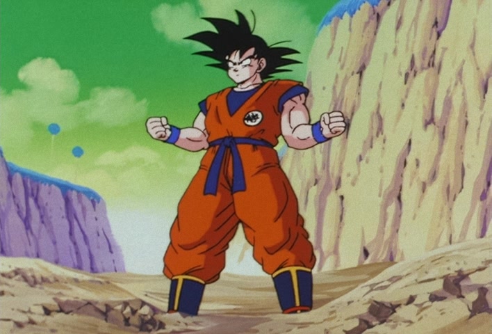 Dragon Ball Z Ep 88: The Two Great Superpowers Collide! A Physical Battle Where Both Get Serious!!! @ 16:40