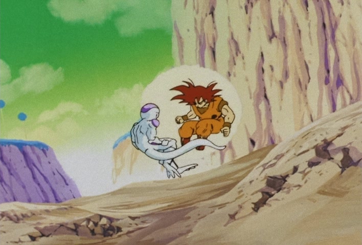 Dragon Ball Z Ep 88: The Two Great Superpowers Collide! A Physical Battle Where Both Get Serious!!! @ 18:07