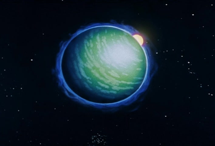 Dragon Ball Z Ep 88: The Two Great Superpowers Collide! A Physical Battle Where Both Get Serious!!! @ 19:02