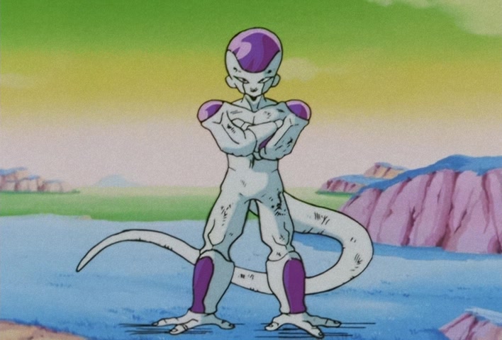 Dragon Ball Z Ep 89: Freeza's Terrible Declaration! I Will Defeat You Without Using My Hands @ 12:33