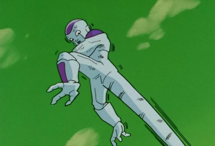 Dragon Ball Z Ep 89: Freeza's Terrible Declaration! I Will Defeat You Without Using My Hands @ 13:28