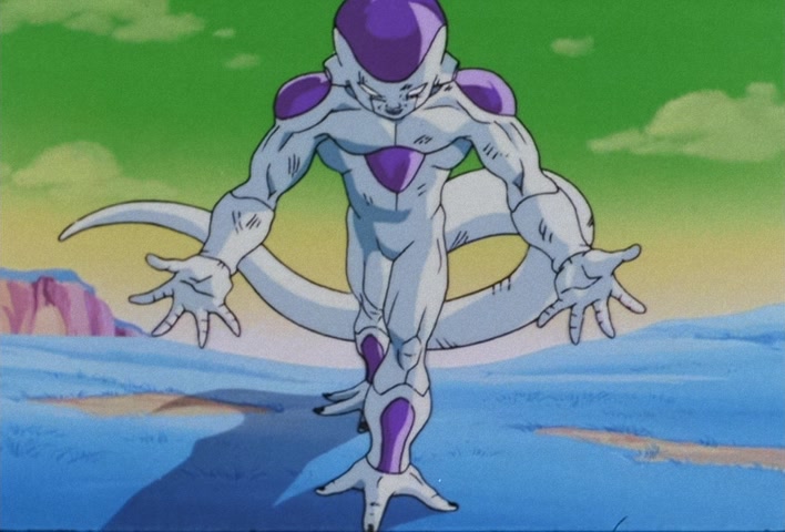 Dragon Ball Z Ep 90: That Ain't No Bluff!! The Audaciously Wonderful Guy, Son Goku @ 05:23