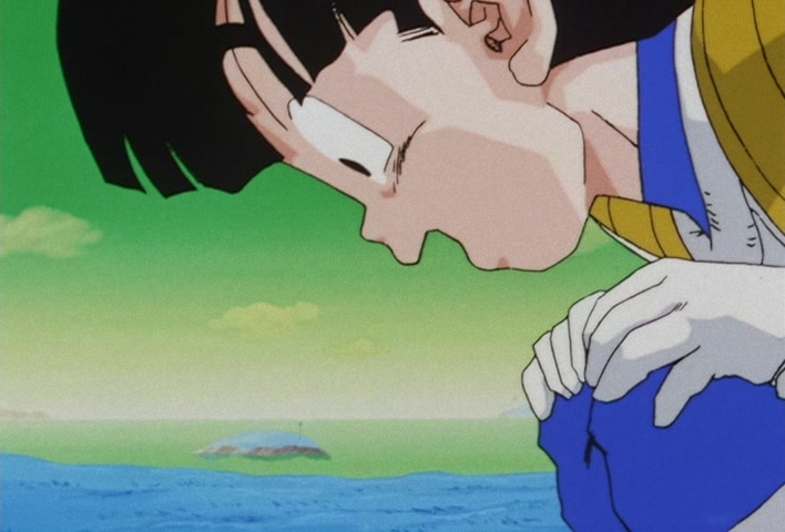 Dragon Ball Z Ep 90: That Ain't No Bluff!! The Audaciously Wonderful Guy, Son Goku @ 11:42
