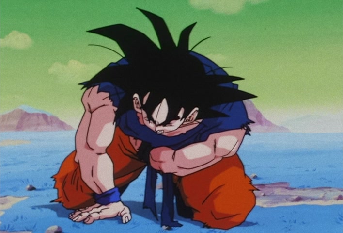 Dragon Ball Z Ep 90: That Ain't No Bluff!! The Audaciously Wonderful Guy, Son Goku @ 14:42