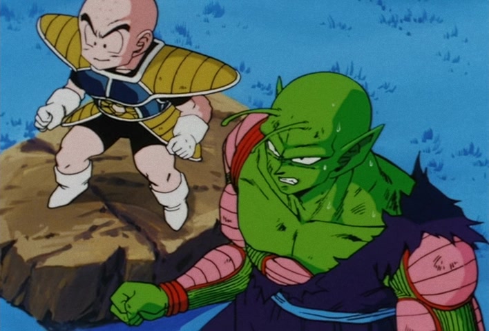 Dragon Ball Z Ep 91: Showdown!! The Embodiment of Flame in a 20-Fold Kaio-Ken Kamehameha @ 03:14