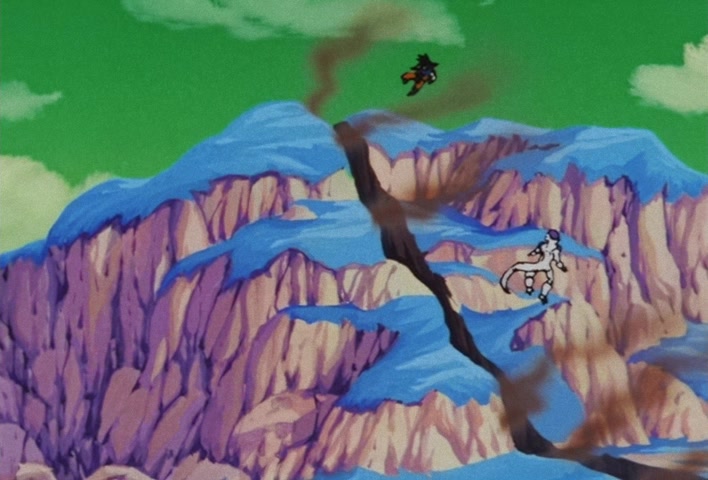 Dragon Ball Z Ep 91: Showdown!! The Embodiment of Flame in a 20-Fold Kaio-Ken Kamehameha @ 09:13