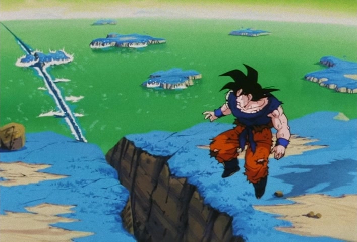 Dragon Ball Z Ep 91: Showdown!! The Embodiment of Flame in a 20-Fold Kaio-Ken Kamehameha @ 09:27