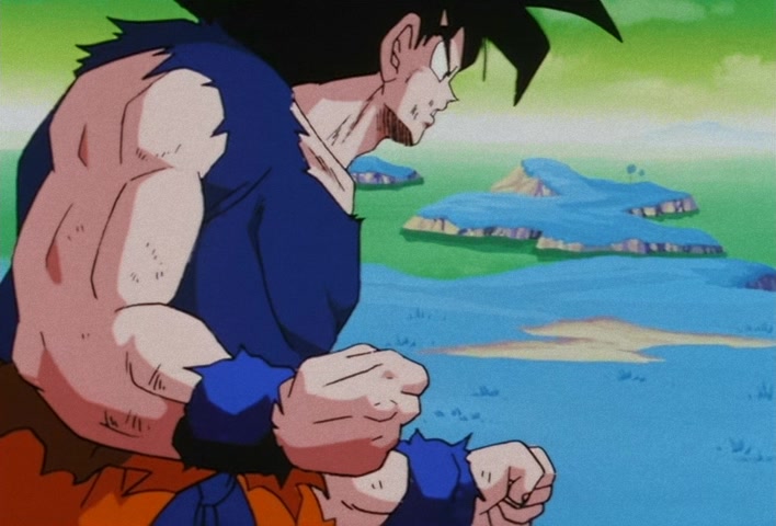 Dragon Ball Z Ep 91: Showdown!! The Embodiment of Flame in a 20-Fold Kaio-Ken Kamehameha @ 11:13