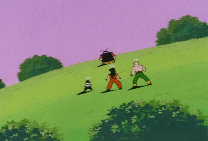 Dragon Ball Z Ep 91: Showdown!! The Embodiment of Flame in a 20-Fold Kaio-Ken Kamehameha @ 12:02