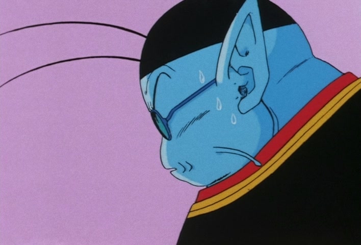 Dragon Ball Z Ep 91: Showdown!! The Embodiment of Flame in a 20-Fold Kaio-Ken Kamehameha @ 12:23