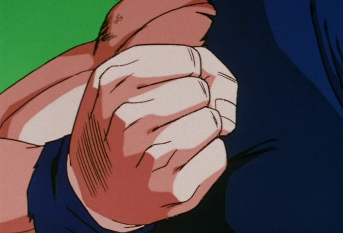 Dragon Ball Z Ep 91: Showdown!! The Embodiment of Flame in a 20-Fold Kaio-Ken Kamehameha @ 13:19