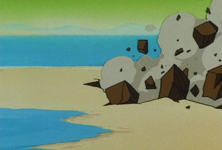 Dragon Ball Z Ep 91: Showdown!! The Embodiment of Flame in a 20-Fold Kaio-Ken Kamehameha @ 14:15