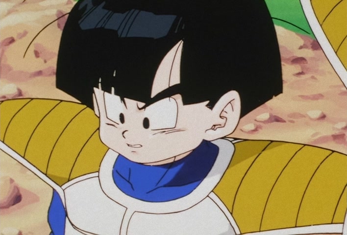 Dragon Ball Z Ep 95: Transformed At Last!! The Legendary Super Saiyan, Son Goku @ 03:27