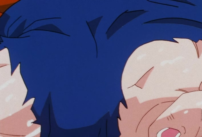 Dragon Ball Z Ep 95: Transformed At Last!! The Legendary Super Saiyan, Son Goku @ 04:55