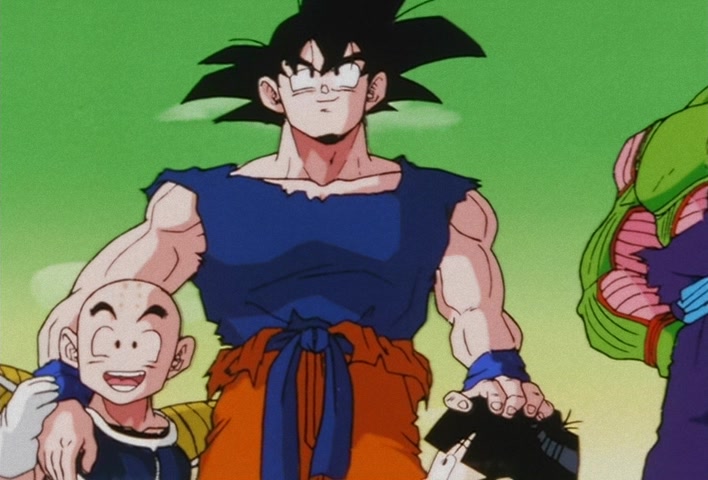 Dragon Ball Z Ep 95: Transformed At Last!! The Legendary Super Saiyan, Son Goku @ 12:57