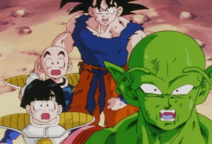 Dragon Ball Z Ep 95: Transformed At Last!! The Legendary Super Saiyan, Son Goku @ 15:06