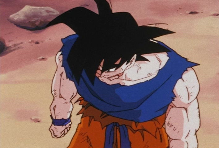 Dragon Ball Z Ep 95: Transformed At Last!! The Legendary Super Saiyan, Son Goku @ 17:34