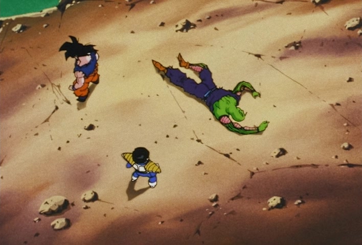 Dragon Ball Z Ep 95: Transformed At Last!! The Legendary Super Saiyan, Son Goku @ 19:39