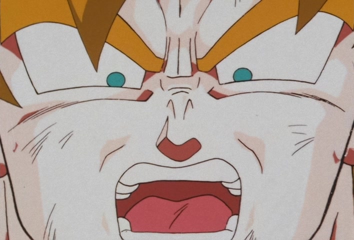 Dragon Ball Z Ep 95: Transformed At Last!! The Legendary Super Saiyan, Son Goku @ 21:35