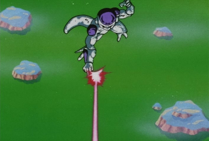 Dragon Ball Z Ep 97: The Destruction of Planet Namek?! A Demonic Flash Penetrates the Ground @ 01:59
