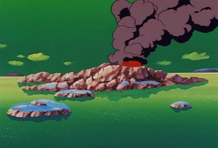 Dragon Ball Z Ep 97: The Destruction of Planet Namek?! A Demonic Flash Penetrates the Ground @ 02:36