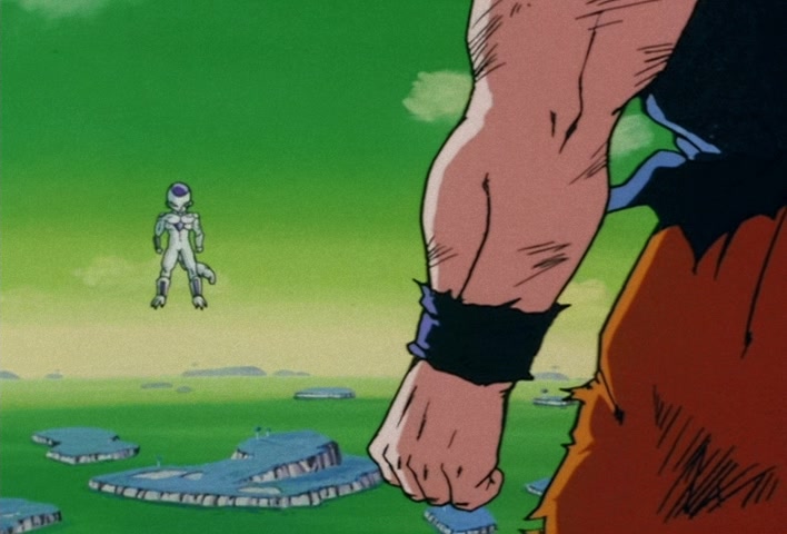 Dragon Ball Z Ep 97: The Destruction of Planet Namek?! A Demonic Flash Penetrates the Ground @ 03:22