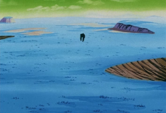 Dragon Ball Z Ep 97: The Destruction of Planet Namek?! A Demonic Flash Penetrates the Ground @ 03:36