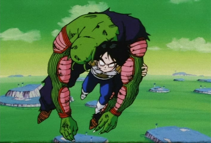Dragon Ball Z Ep 97: The Destruction of Planet Namek?! A Demonic Flash Penetrates the Ground @ 03:45