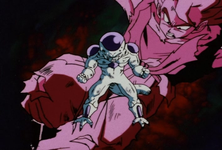 Dragon Ball Z Ep 97: The Destruction of Planet Namek?! A Demonic Flash Penetrates the Ground @ 04:55