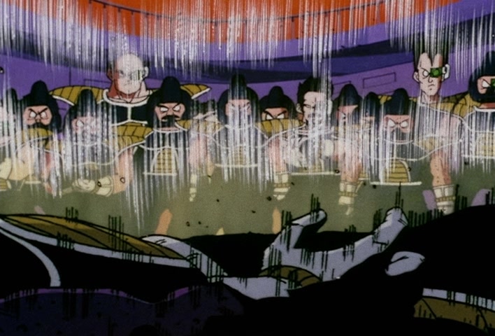 Dragon Ball Z Ep 97: The Destruction of Planet Namek?! A Demonic Flash Penetrates the Ground @ 05:59