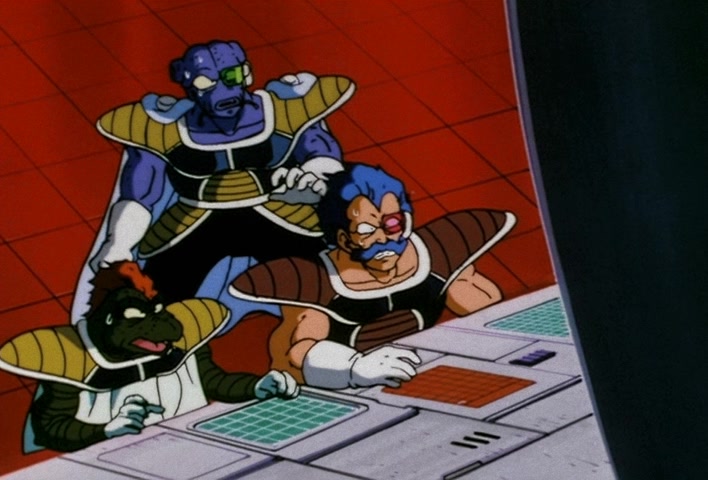 Dragon Ball Z Ep 97: The Destruction of Planet Namek?! A Demonic Flash Penetrates the Ground @ 07:18
