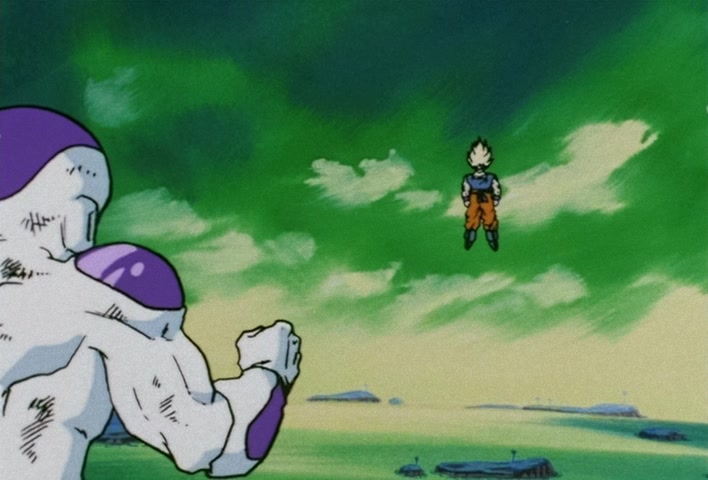 Dragon Ball Z Ep 97: The Destruction of Planet Namek?! A Demonic Flash Penetrates the Ground @ 07:50
