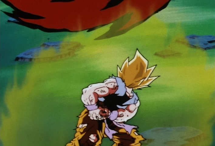 Dragon Ball Z Ep 97: The Destruction of Planet Namek?! A Demonic Flash Penetrates the Ground @ 08:32